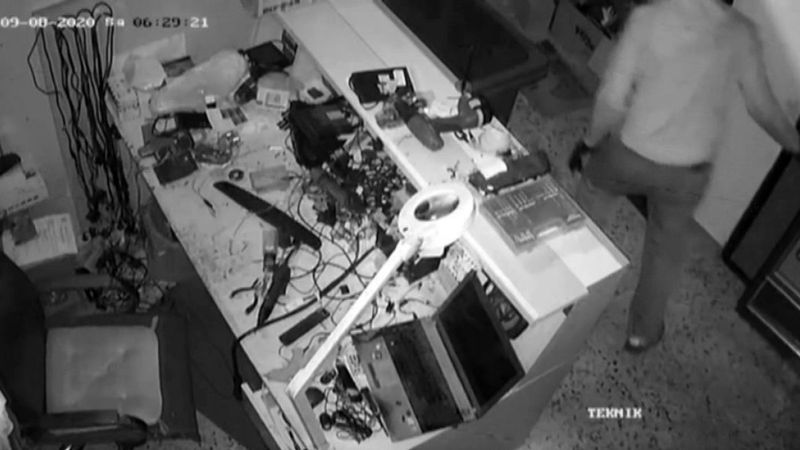 Ataşehir'de 2 dakikada 170 bin liralık hırsızlık