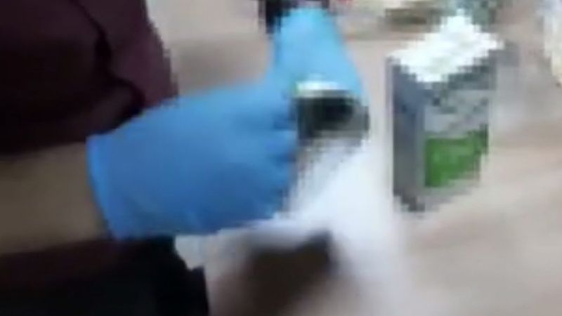 Beylikdüzü'nde ekmek ve süt şişesine uyuşturucu gizleyen Suriyeli