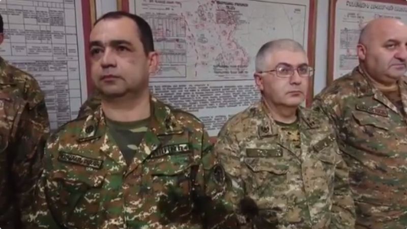 Ermenistan'ın stratejik harita paylaşımı