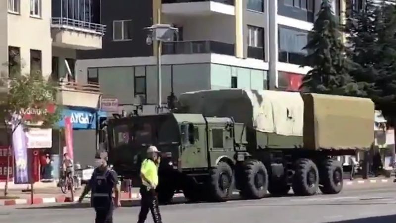 S-400’ler test atışı için Sinop’a gönderildi