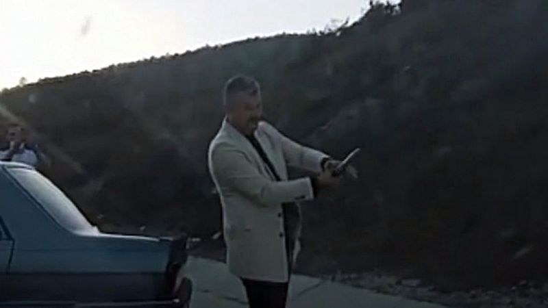 Düzce'de düğün magandası kamerada