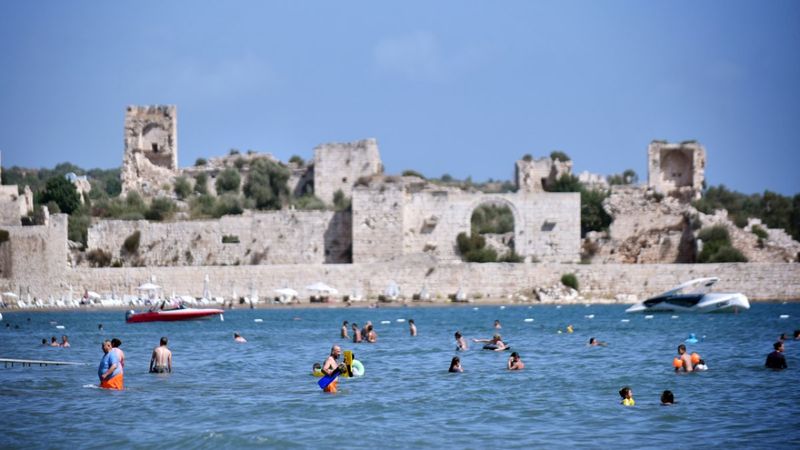 Kızkalesi turizmi sonbaharda da revaçta