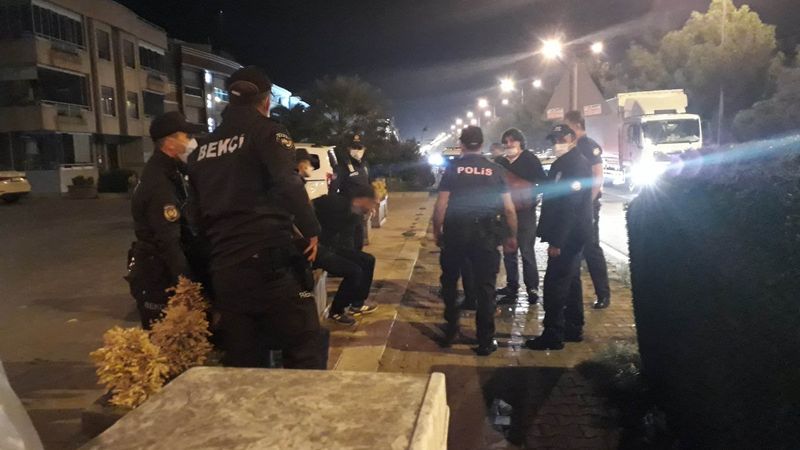 Samsun'da alkollü şahıslar polise zor anlar yaşattı
