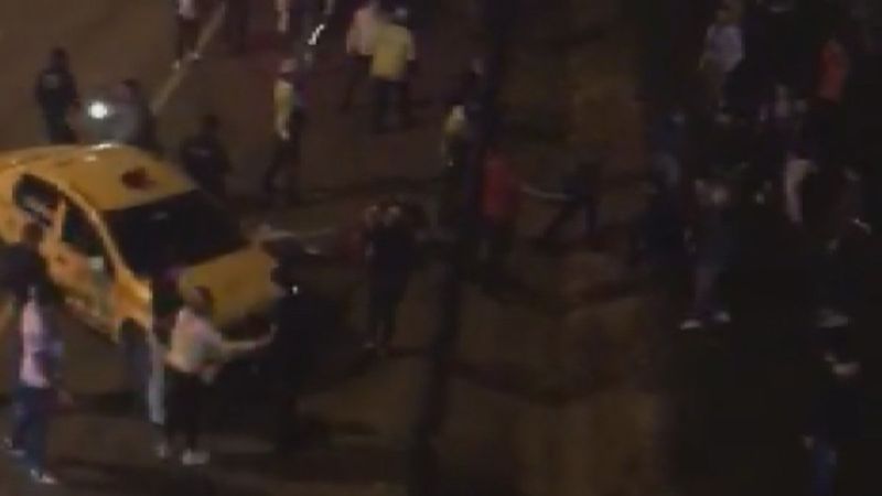 Esenyurt'ta taksiciler birbirine girdi