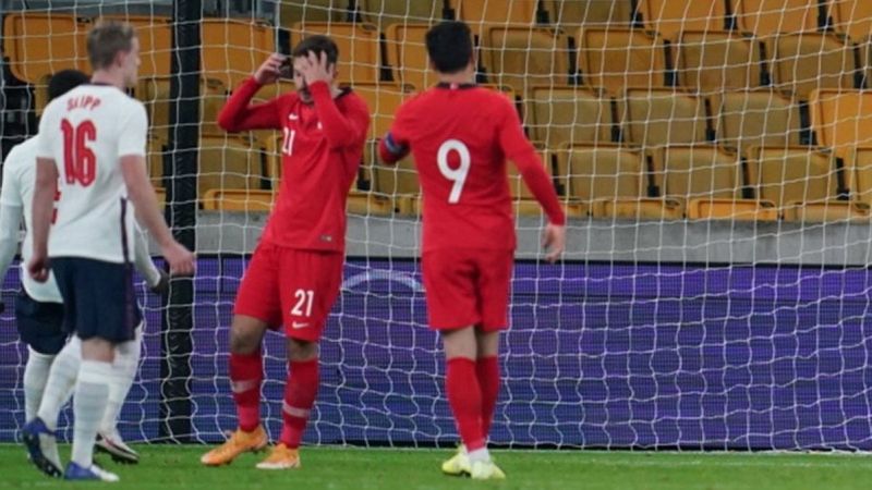 Ümit Milli Takım İngiltere'de kaybetti