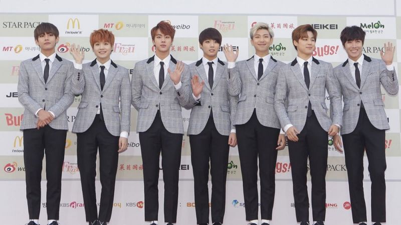 Güney Koreli pop müzik grubu BTS, su markası çıkardı