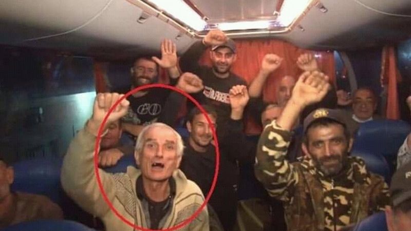 Ermenistan yaşlıları cepheye gönderiyor