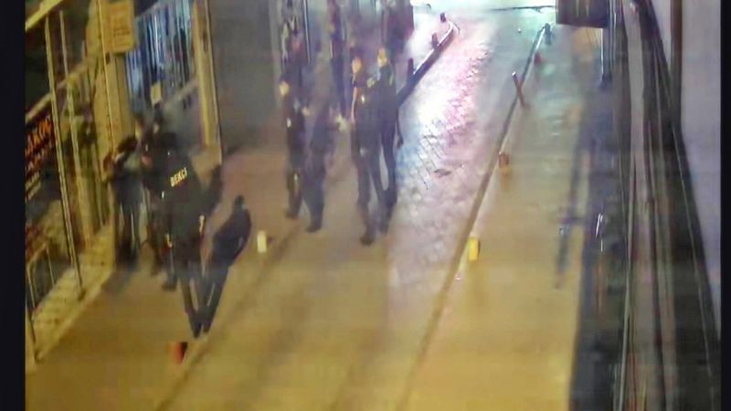 Samsun'da bir kişiyi gözaltına alan bekçilere soruşturma