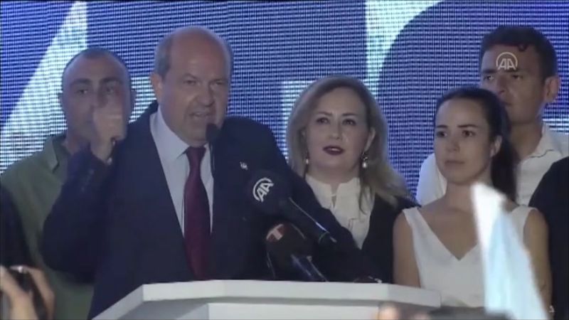 KKTC'nin yeni cumhurbaşkanı Ersin Tatar: Bizlere her zaman yardım eden Türkiye'ye teşekkürü borç sayarız