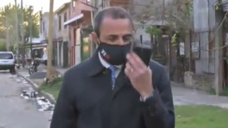 Arjantin'de muhabir canlı yayında soyuldu