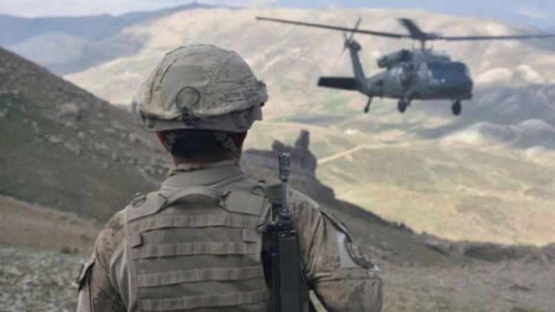 Irak'ın kuzeyindeki Metine bölgesinde 2 terörist öldürüldü