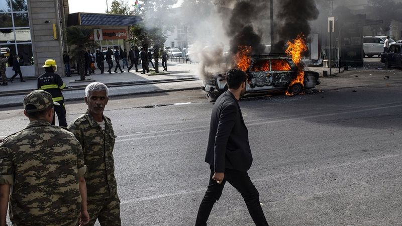 Ermenistan ordusu, Berde şehrini vurdu