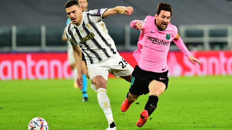 Barcelona Şampiynlar Ligi'nde Juventus'u evinde yendi