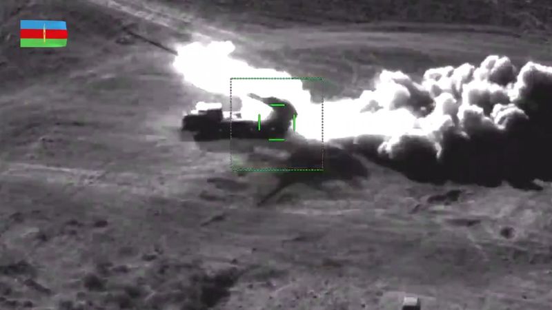 Ermenistan’ın Berde saldırısında kullandığı “Smerch” roket atar sistemi yok edildi