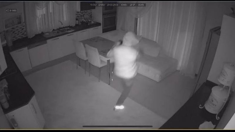 Diyarbakır'da bir eve giren hırsız ev sahibini gördü, hırsızlığa devam etti