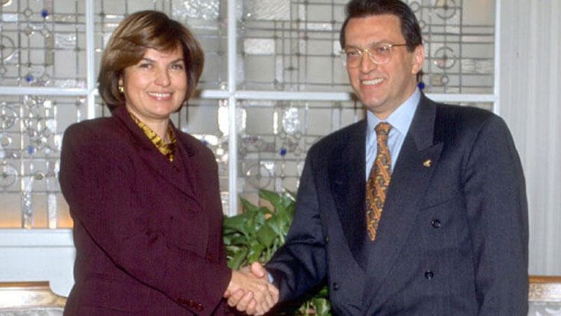 Tansu Çiller Mesut Yılmaz'ı andı