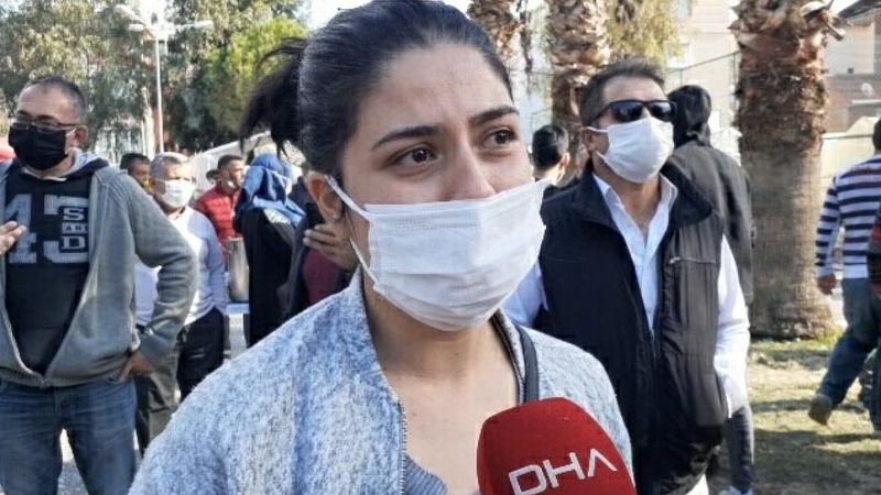 Depremden sağ çıkan anne: Bebeğimin yanımda olmaması büyük şans