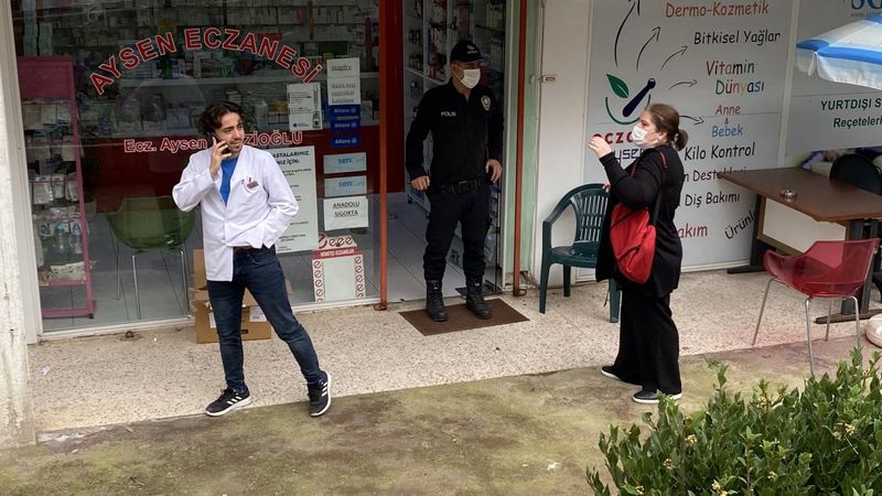 Maltepe'de kırmızı reçeteli ilacı vermeyen eczacıya şiddet