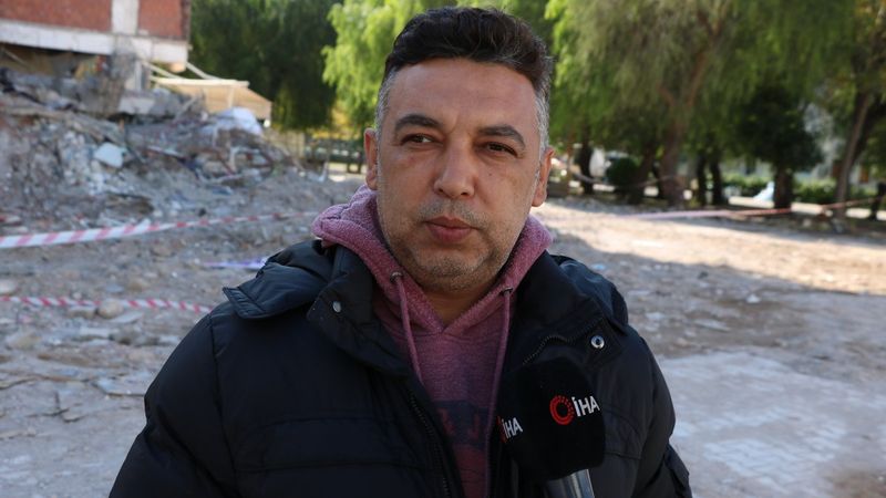 İzmir'deki depremde hayatını kaybedenleri teşhis eden apartman görevlisi o anları anlattı