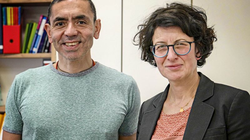 Koronavirüs aşısını bulan şirketin kurucusu olan iki Türk: Uğur Şahin ve Özlem Türeci