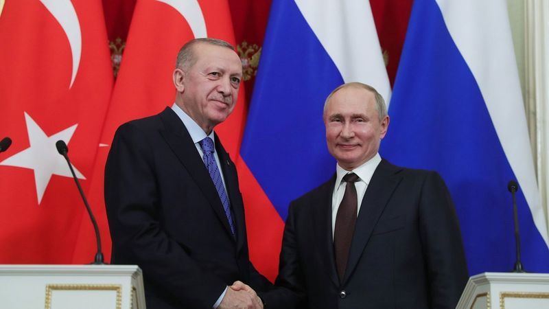 Cumhurbaşkanı Erdoğan, Putin'le görüştü