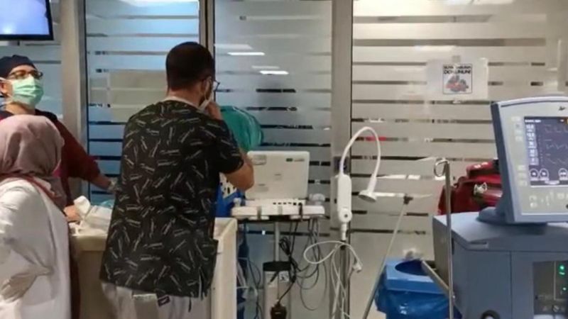 Ankara’da hasta yakınlarından sağlık çalışanlarına saldırı