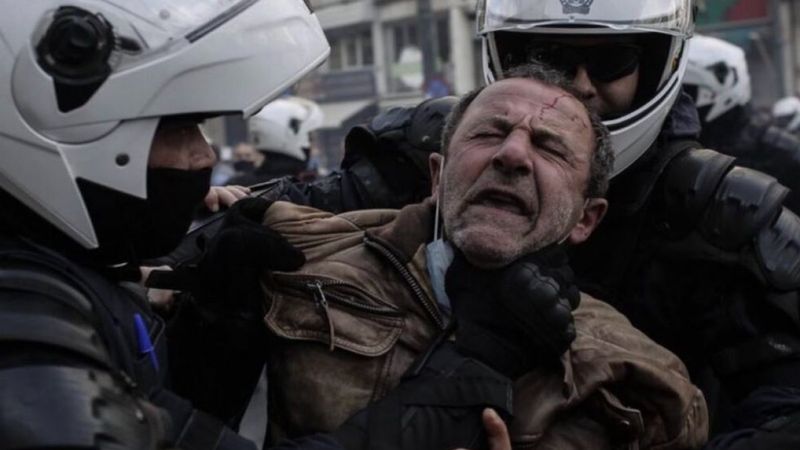 Yunanistan'da 17 Kasım protestolarında arbede