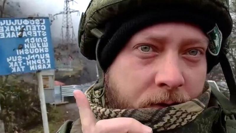 Şuşa'da Türk bayrağını gören Rus gazetecinin şaşkınlığı