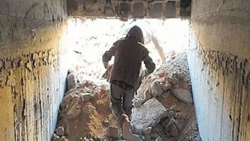 Meksikalı uyuşturucu baronunun sevkiyat tüneli