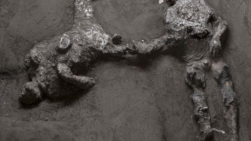Pompeii'de efendi ve kölesinin kalıntıları bulundu