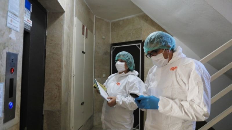 Kocaeli’de filyasyon görevlisi, hasta yakınının saldırısına uğradı