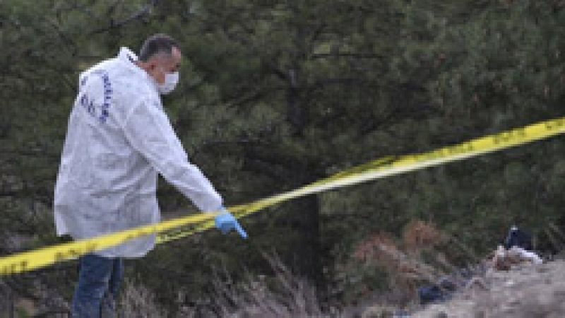 Ankara'da dağlık arazide insana ait kafatası bulundu