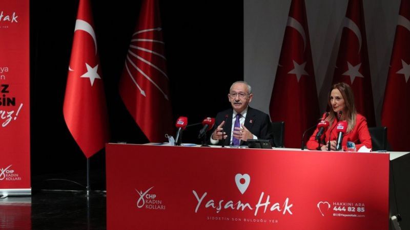 CHP'den kadına karşı şiddetle mücadele için çağrı merkezi