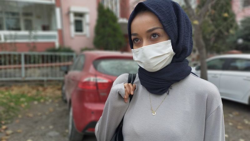 Edirne'de alkollü şahıstan başörtülü kadına çirkin saldırı