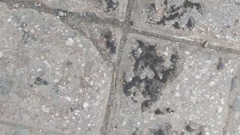 Diyarbakır'da kaldırımdaki ayak izi, hırsızı ele verdi