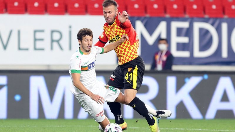 Göztepe, Alanya'yı tek golle geçti