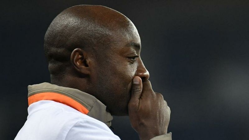 Pierre Webo, gözyaşlarına hakim olamadı