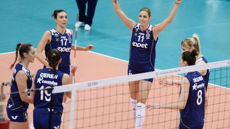 Fenerbahçe CEV Kadınlar Şampiyonlar Ligi'nde 2'de 2 yaptı