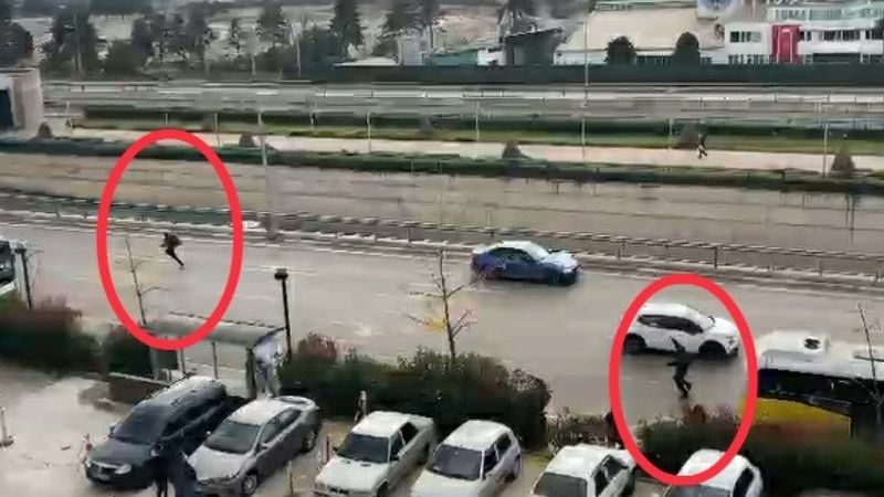 Bursa’da film sahnelerini aratmayan hırsızlık kovalamacası