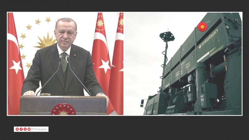 İlk yerli ve milli füze sistemi HİSAR-A +'nın test atışları