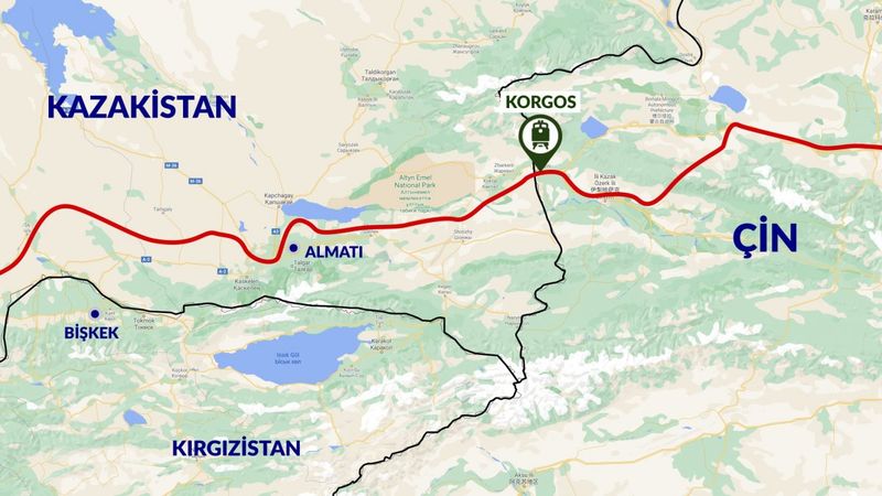 İstanbul'dan törenle uğurlanan ilk ihracat treni Çin'e ulaştı