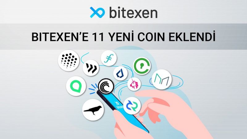 Bıtexen’e 11 Yeni Coın Eklendi