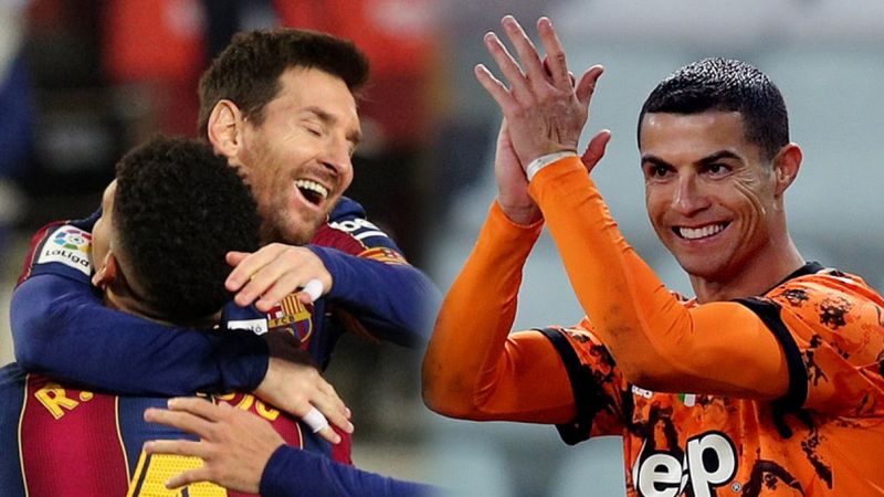 Messi ve Ronaldo'nun rekor gecesi
