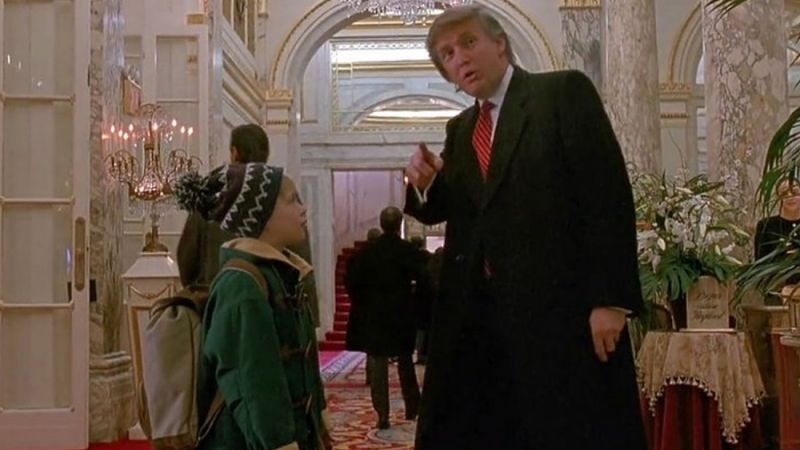 Donald Trump, 'Evde Tek Başına 2' filminde zorla kadraja girdi