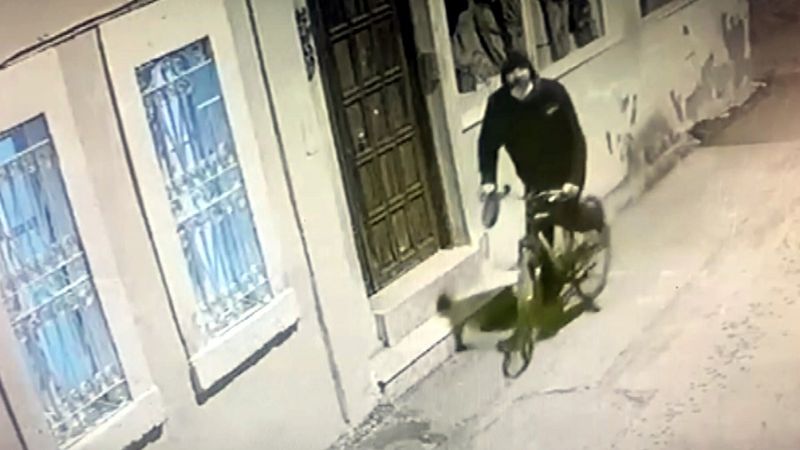 Antalya'da 'Tağut Atatürk' yazan şüpheli gözaltına alındı