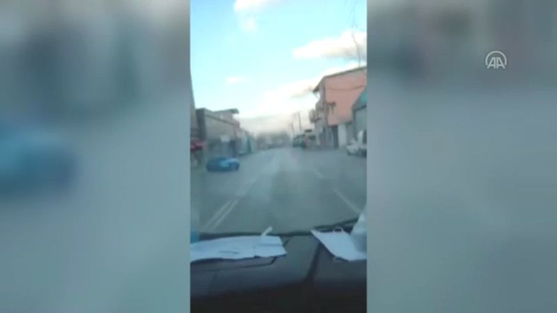 Bursa’da sosyal medyada canlı yayın yaparken kazayı görüntüledi