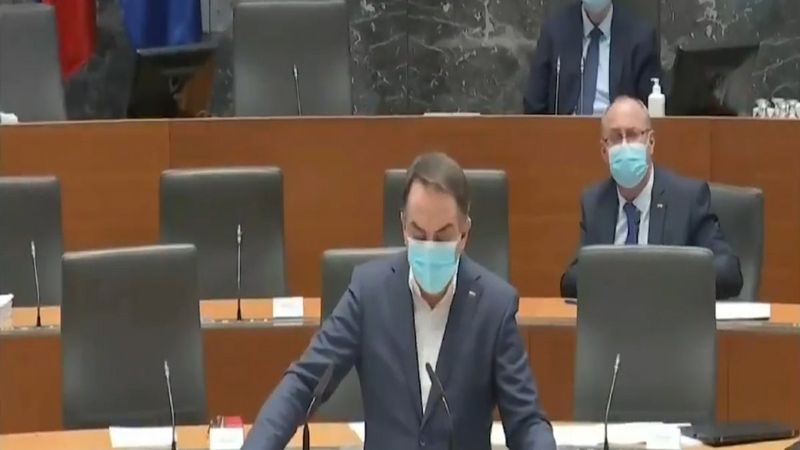 Hırvatistan'daki deprem Slovenyalı vekilleri korkuttu