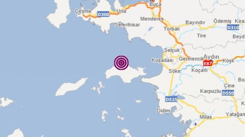 İzmir yine sallandı: 3.9 büyüklüğünde deprem