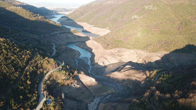 Yuvacık Barajı'nda su seviyesi yüzde 15'e düştü