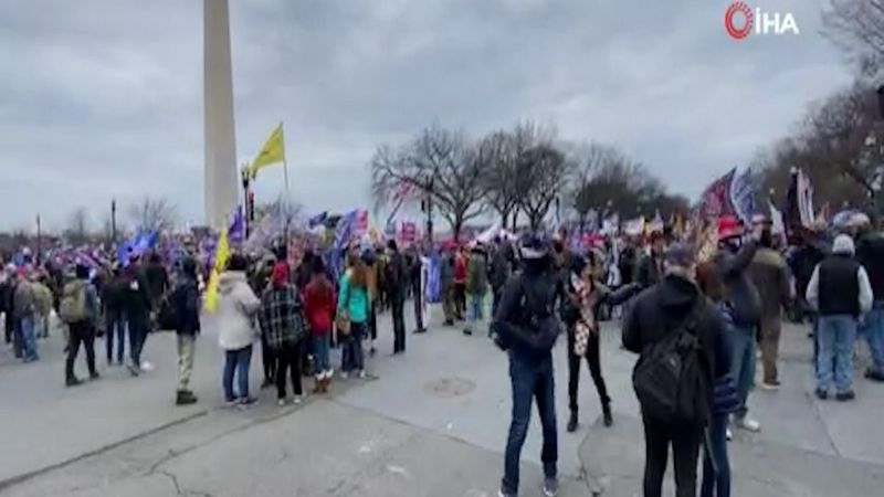 ABD'de Trump destekçilerinden seçimi protesto mitingi